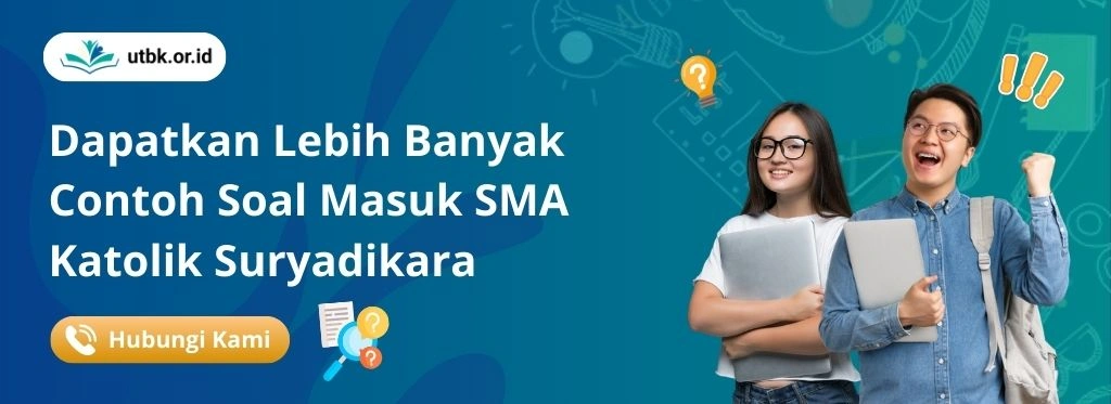 Soal Tes Masuk SMA Katolik Syuradikara