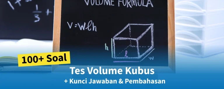 Soal Volume Kubus