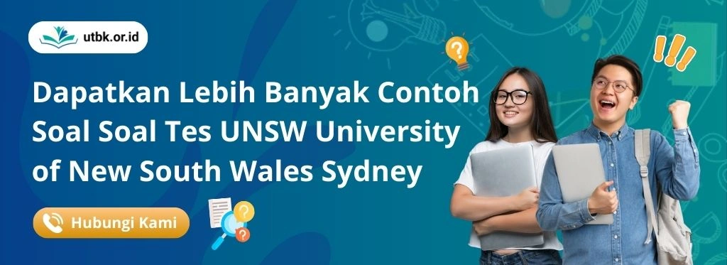 Manfaatkan Kumpulan Soal Tes Masuk University of New South Wales Sydney untuk Meningkatkan Kesiapan Akademik dan Kepercayaan Diri Sebelum Ujian.
