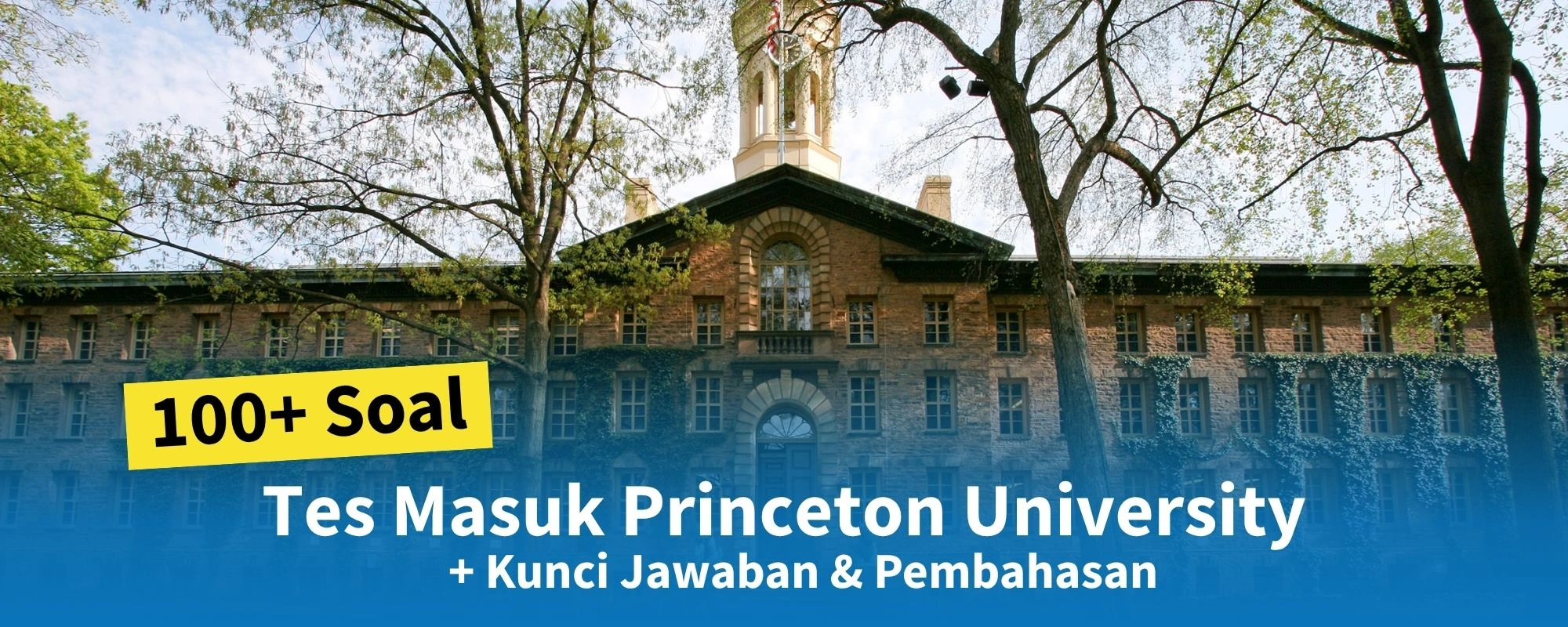 100+ Soal Tes Masuk Princeton University + Kunci Jawaban & Pembahasan